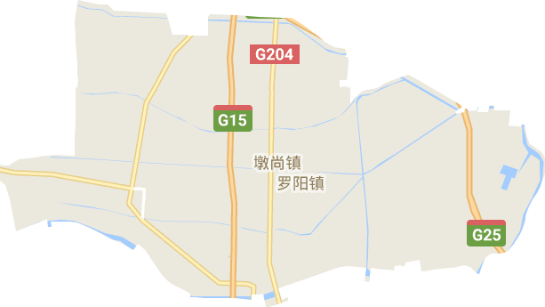 墩尚镇电子地图