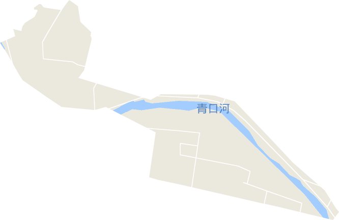 沙河子园艺场电子地图