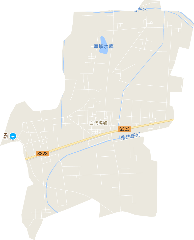 白塔埠镇电子地图