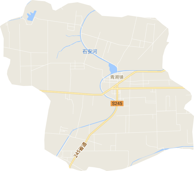 青湖镇电子地图