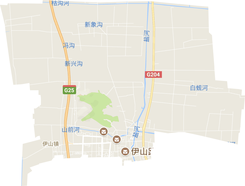 伊山镇电子地图