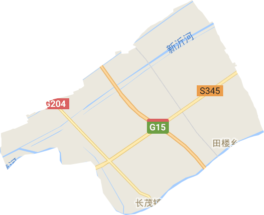 田楼镇电子地图