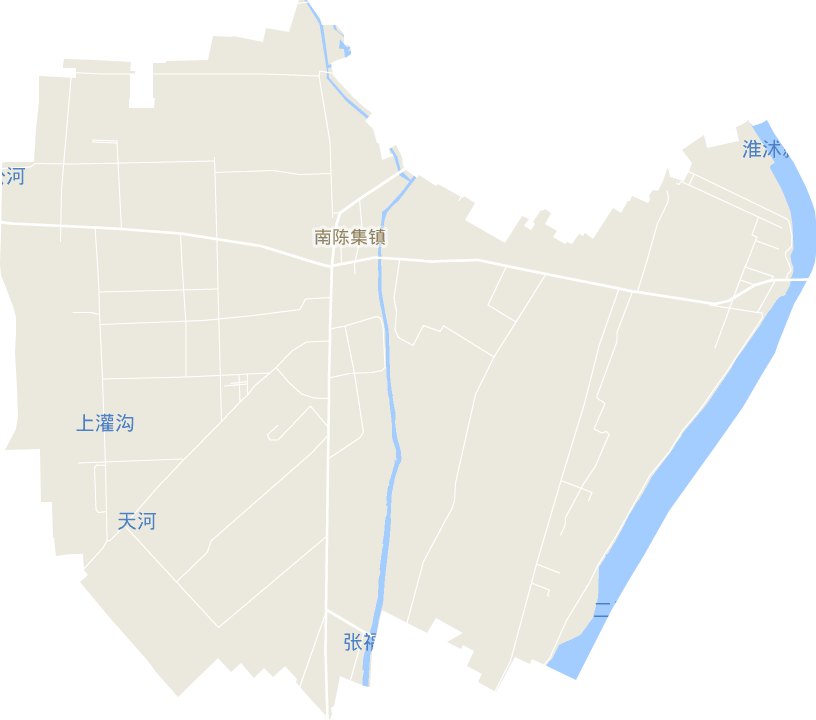 南陈集镇电子地图