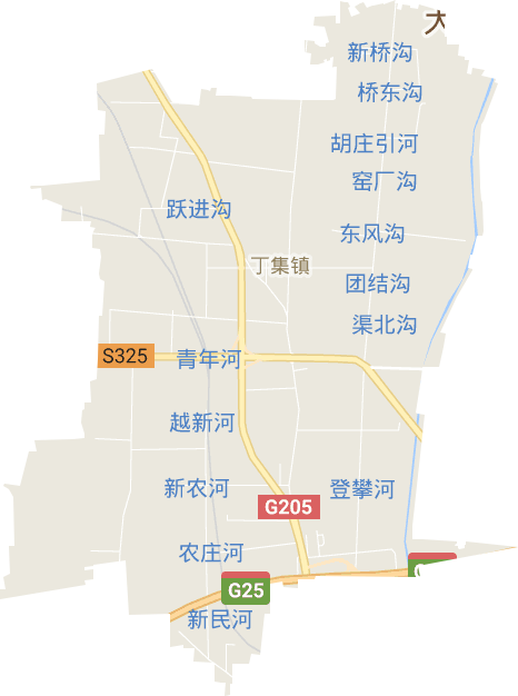 丁集镇电子地图
