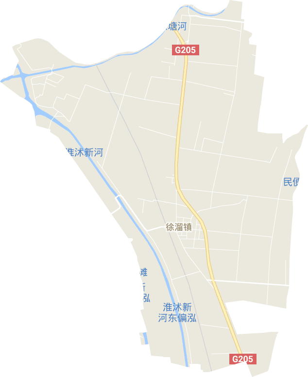徐溜镇电子地图