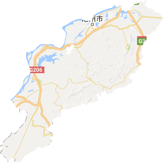 池州市电子地图
