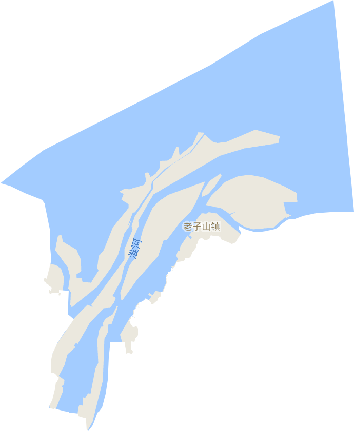 老子山镇电子地图
