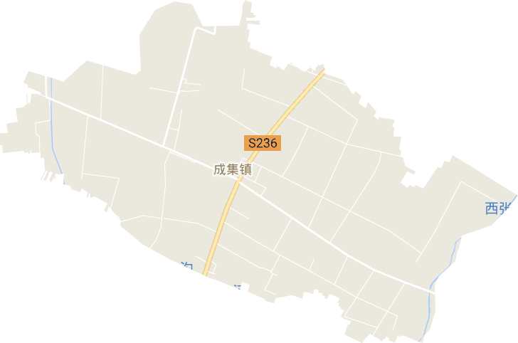 成集镇电子地图