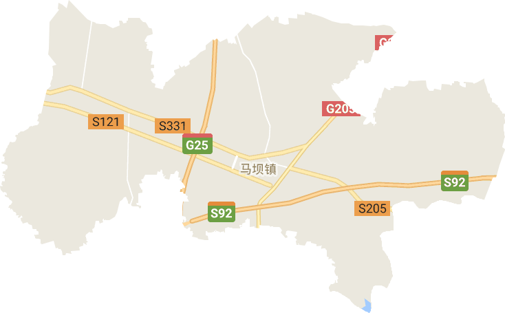马坝镇电子地图
