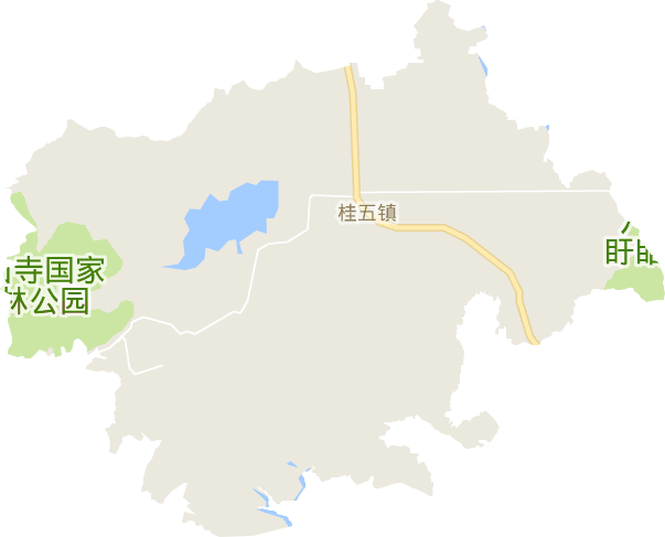 桂五镇电子地图