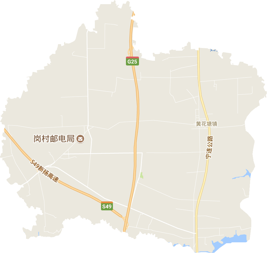 黄花塘镇电子地图