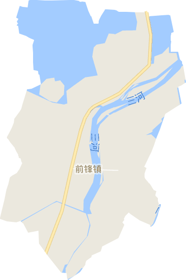 前锋镇电子地图
