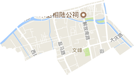 文峰街道电子地图