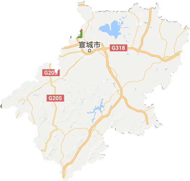 宣城市电子地图