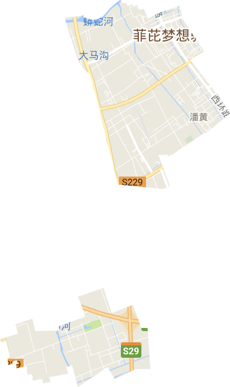 潘黄街道电子地图