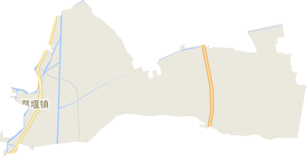 草堰镇电子地图