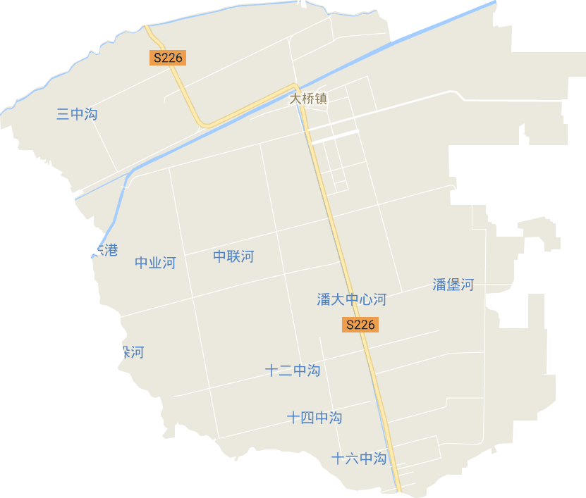 大桥镇电子地图