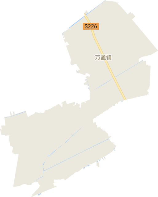 万盈镇电子地图