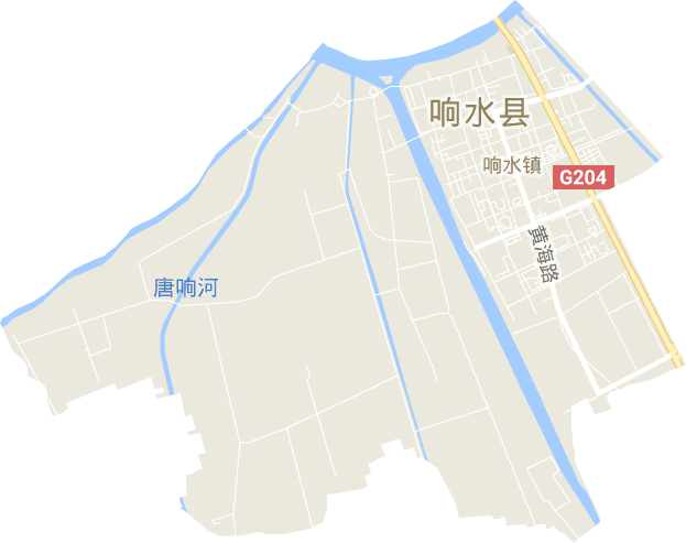 响水镇电子地图