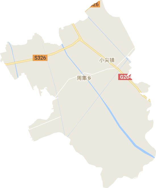 小尖镇电子地图
