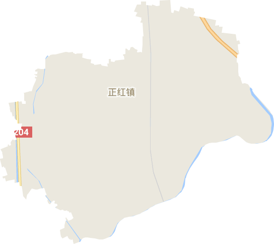 正红镇电子地图