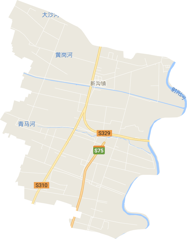 新沟镇电子地图