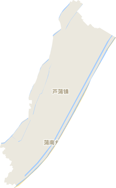 芦蒲镇电子地图