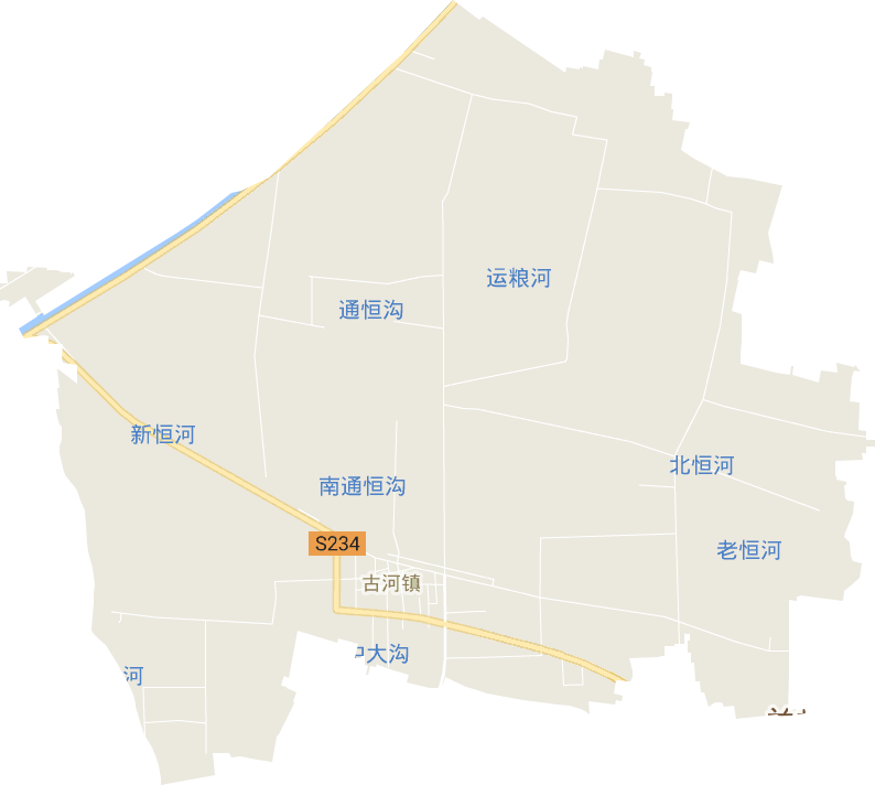 古河镇电子地图