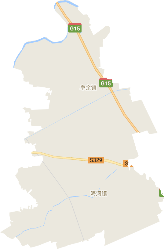 海河镇电子地图