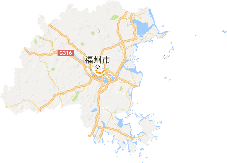 福州市电子地图