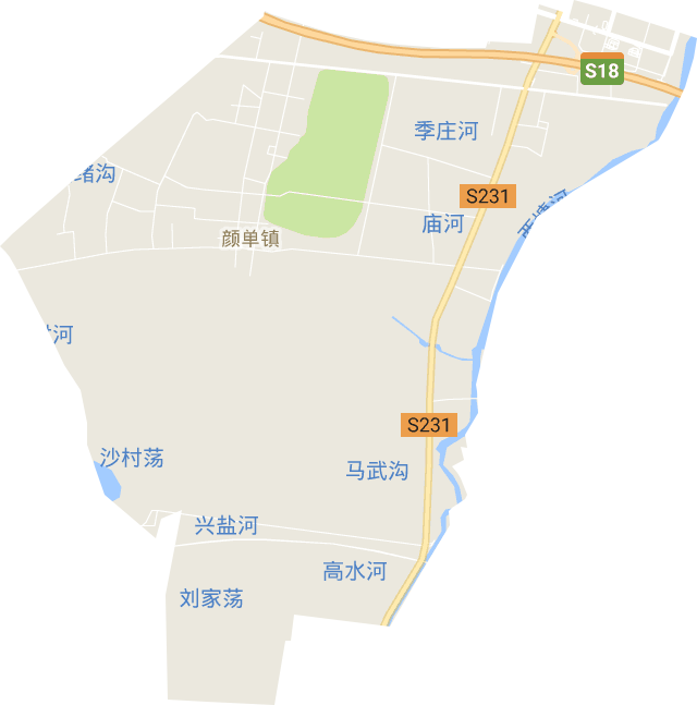 颜单镇电子地图