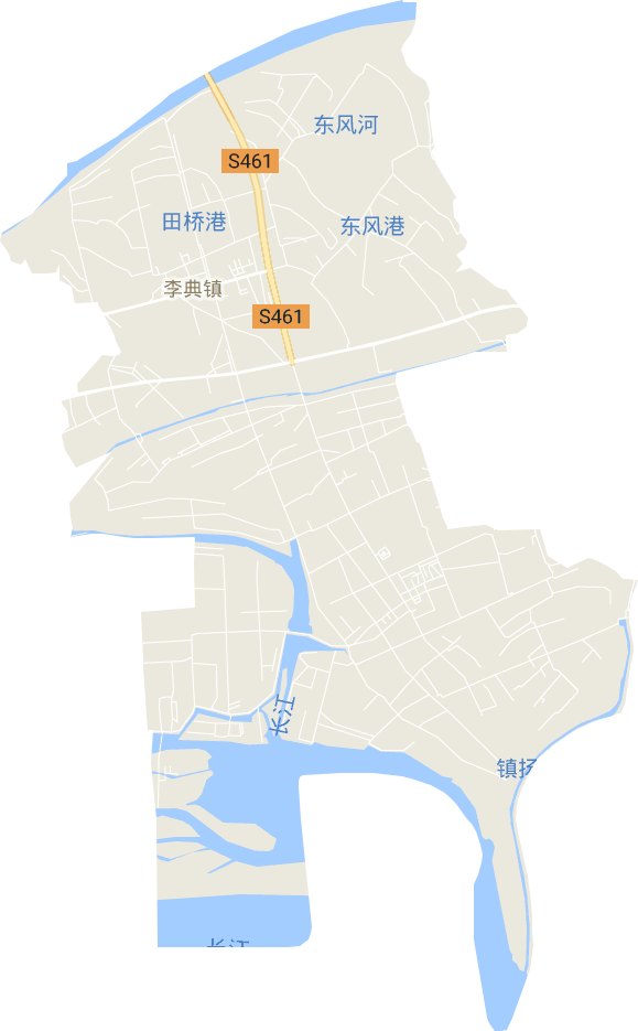 李典镇电子地图