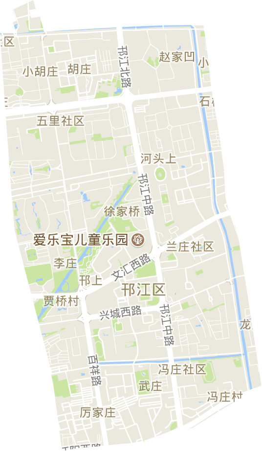 邗上街道电子地图