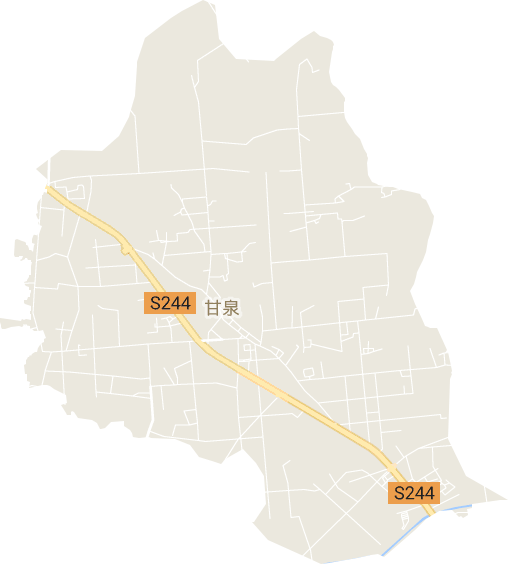 甘泉街道电子地图