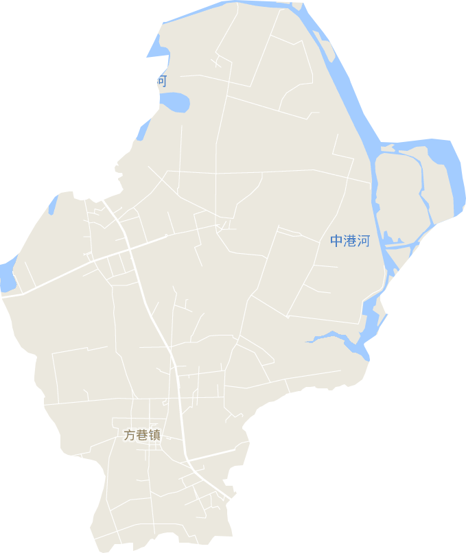 方巷镇电子地图