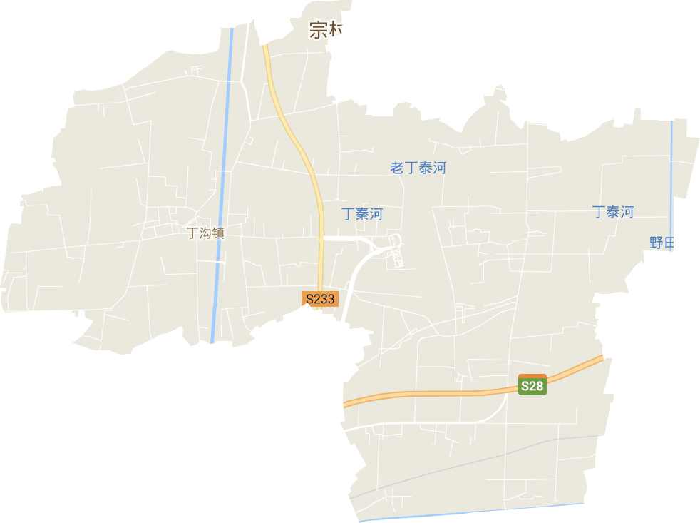 丁沟镇电子地图