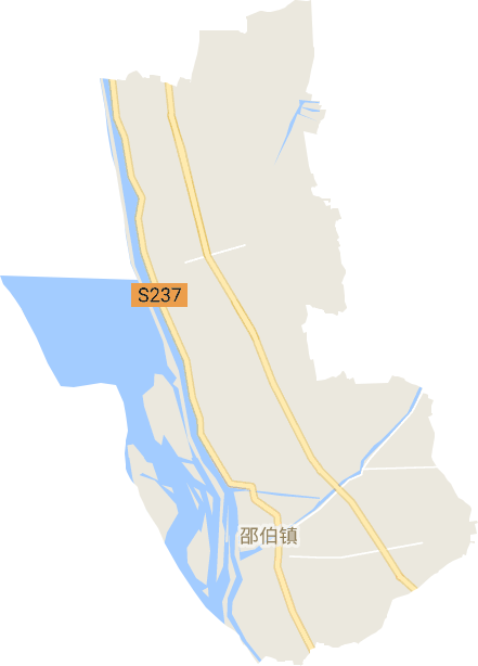 邵伯镇电子地图