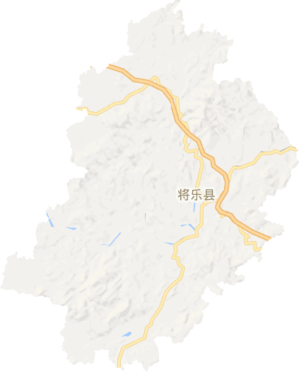 将乐县电子地图