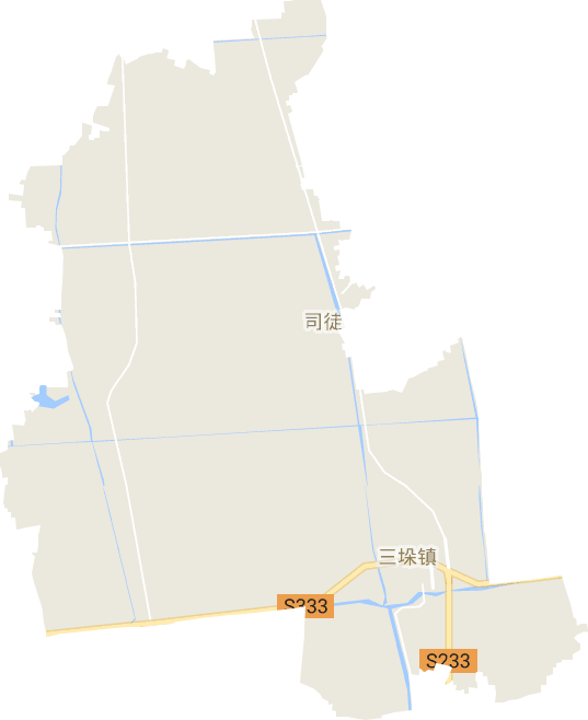 三垛镇电子地图