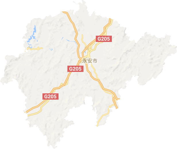 永安市电子地图