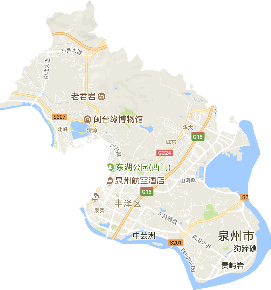 丰泽区电子地图