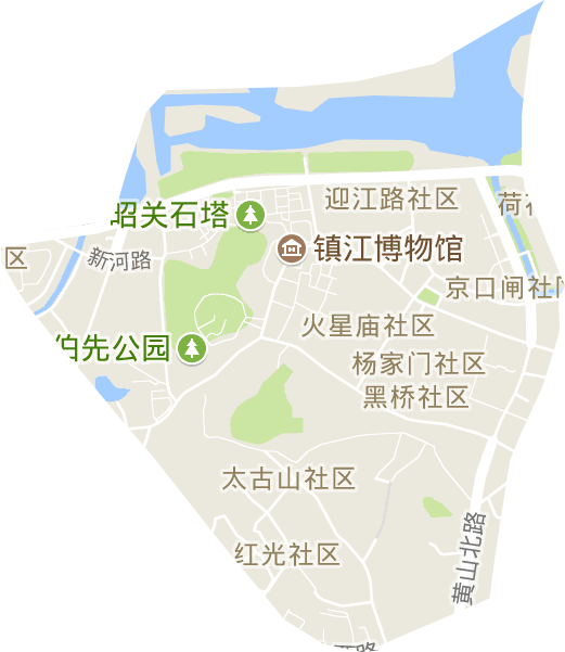 金山街道电子地图