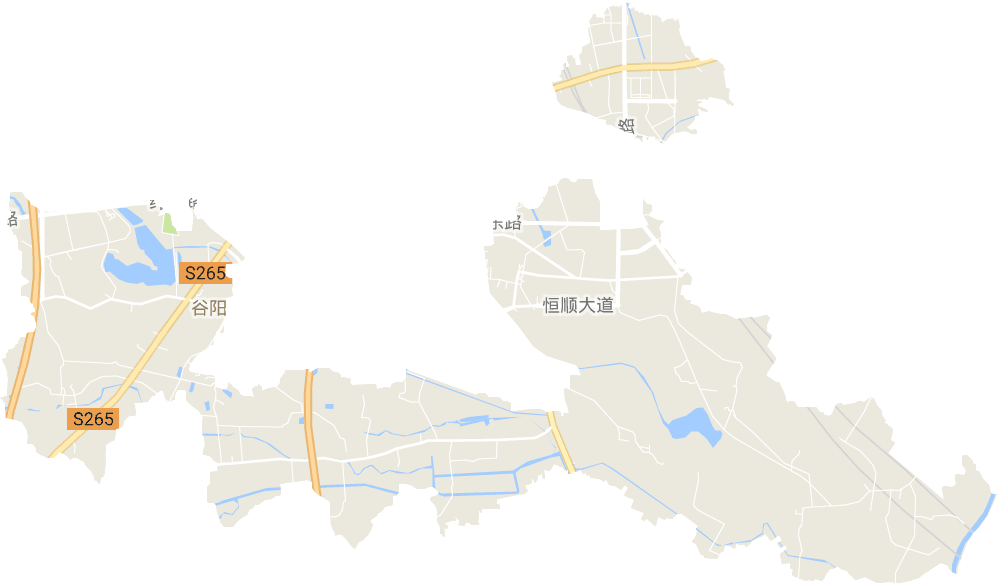谷阳镇电子地图