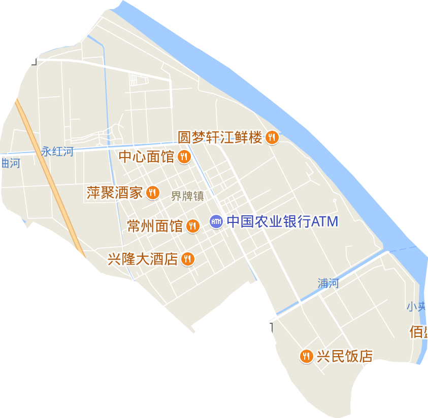 界牌镇电子地图