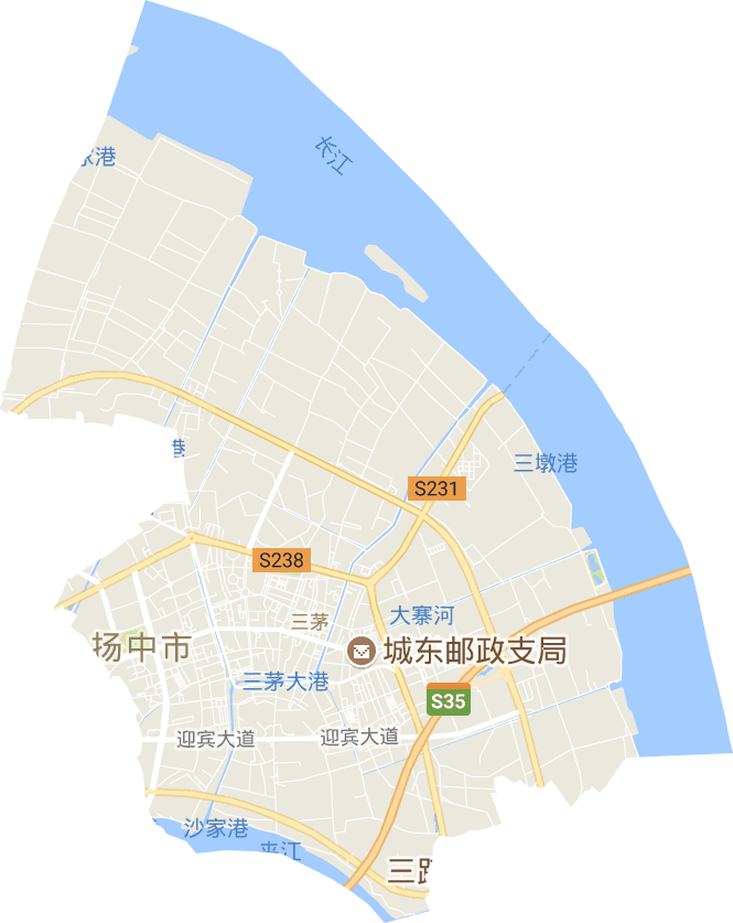 三茅街道电子地图