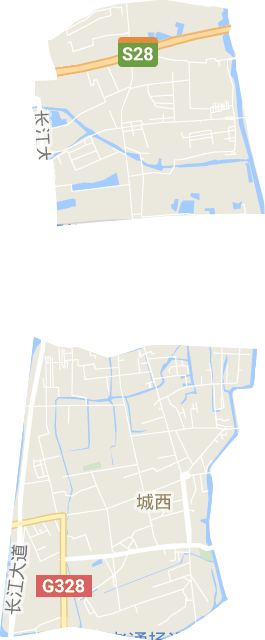城西街道电子地图