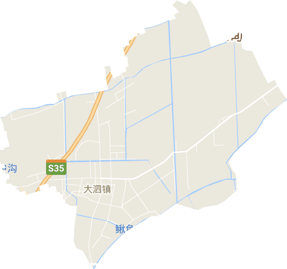 大泗镇电子地图