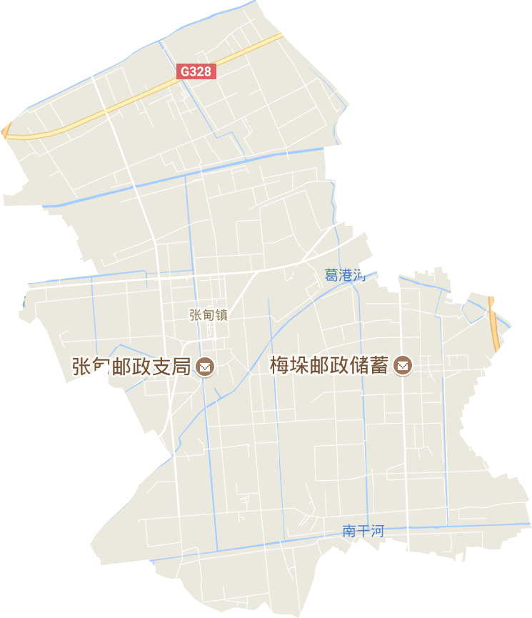 张甸镇电子地图