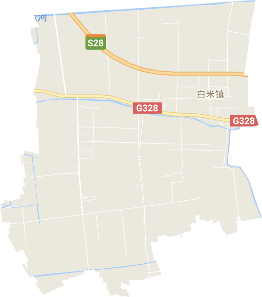 白米镇电子地图