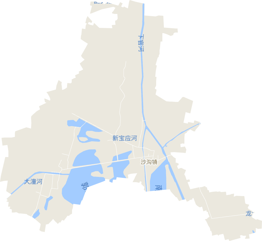 沙沟镇电子地图